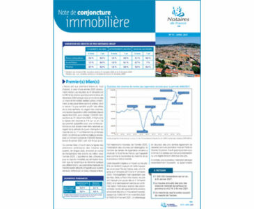 Note de conjoncture immobilière n°51 / Avril 2021
